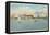 St. Petersburg, FL - Waterfront View of Soreno Hotel-Lantern Press-Framed Stretched Canvas