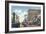 St. Petersburg, Florida - Central Avenue Scene-Lantern Press-Framed Art Print