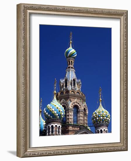 St Petersburg, the Church on Spilt Blood, Russia-Nick Laing-Framed Photographic Print