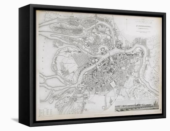 St. Petersburg-null-Framed Premier Image Canvas