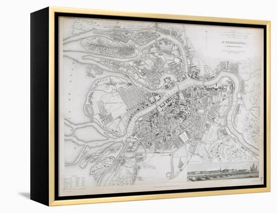 St. Petersburg-null-Framed Premier Image Canvas