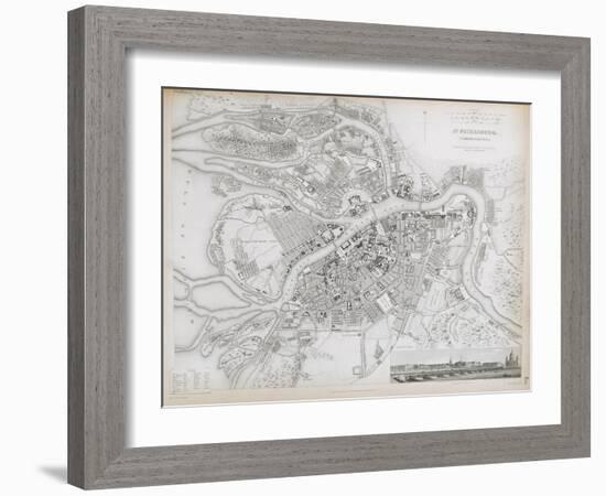 St. Petersburg-null-Framed Giclee Print