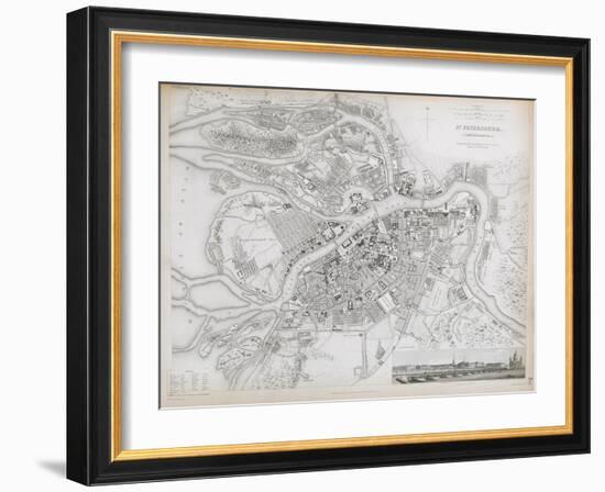 St. Petersburg-null-Framed Giclee Print