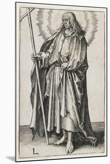 St. Philip, 1510-Lucas van Leyden-Mounted Giclee Print