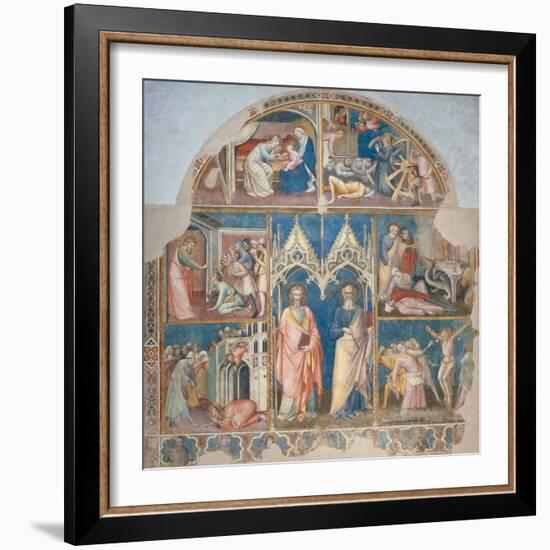 St. Philip and St. James and Scenes from Their Life-Spinello Aretino-Framed Giclee Print