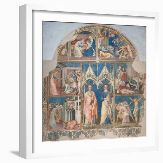 St. Philip and St. James and Scenes from Their Life-Spinello Aretino-Framed Giclee Print