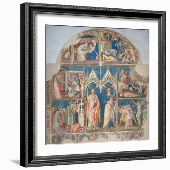St. Philip and St. James and Scenes from Their Life-Spinello Aretino-Framed Giclee Print