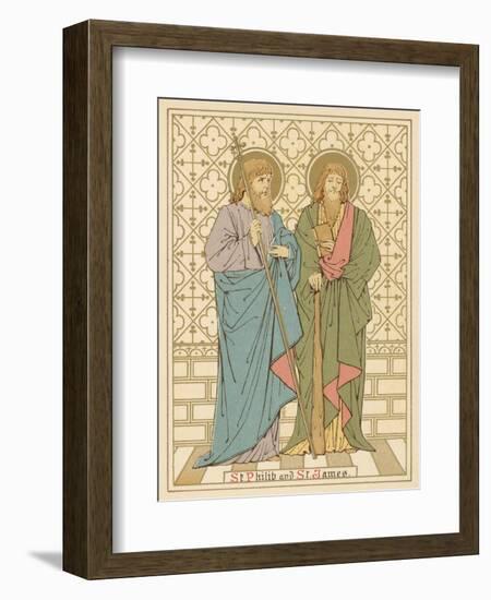 St Philip and St James-English School-Framed Giclee Print