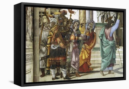 St Philip the Apostle in Front of Temple of Mars in Hierapolis, 1502-Filippino Lippi-Framed Premier Image Canvas