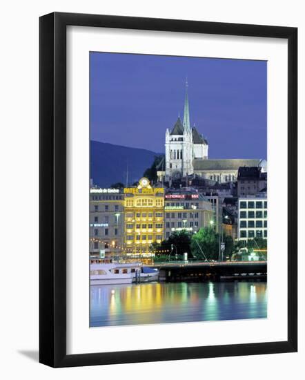 St. Pierre Cathedral, Geneva, Switzerland-Jon Arnold-Framed Photographic Print