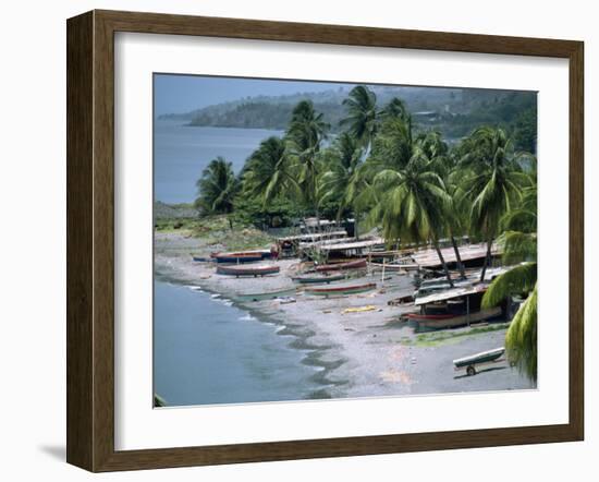 St. Pierre, Martinique, Lesser Antilles, West Indies, Caribbean, Central America-Harding Robert-Framed Photographic Print