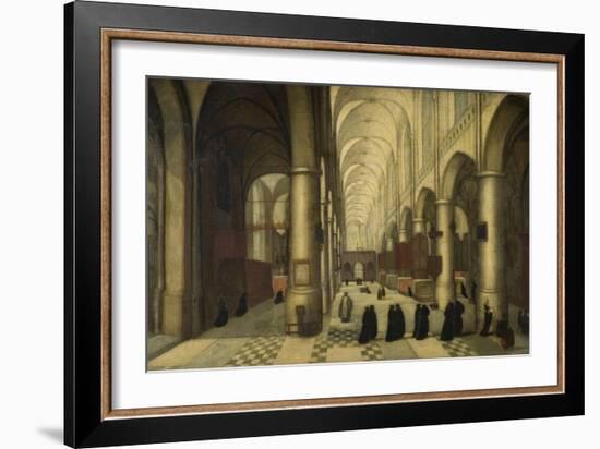 St. Pieters at Louvain, a Christening Party-Hendrik van Steenwyck-Framed Giclee Print