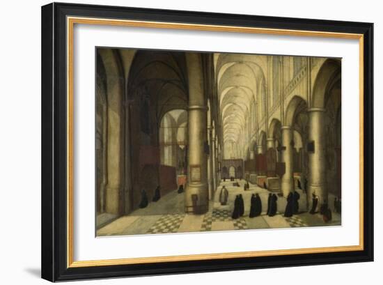 St. Pieters at Louvain, a Christening Party-Hendrik van Steenwyck-Framed Giclee Print