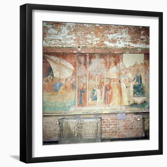 St Ranieri in the Holy Land, Mid 14th Century-Andrea di Bonaiuto-Framed Giclee Print