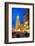 St. Reinoldi Church and Christmas Market at Dusk, Dortmund, North Rhine-Westphalia, Germany, Europe-Frank Fell-Framed Photographic Print