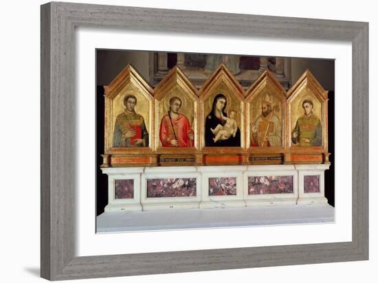 St. Reparata Polyptych (See also 65558-69)-Giotto di Bondone-Framed Giclee Print