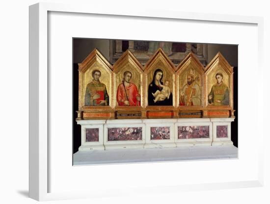 St. Reparata Polyptych (See also 65558-69)-Giotto di Bondone-Framed Giclee Print