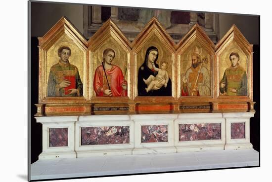 St. Reparata Polyptych (See also 65558-69)-Giotto di Bondone-Mounted Giclee Print