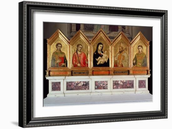 St. Reparata Polyptych (See also 65558-69)-Giotto di Bondone-Framed Giclee Print