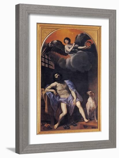 St Roch in Prison-Reni Guido-Framed Giclee Print