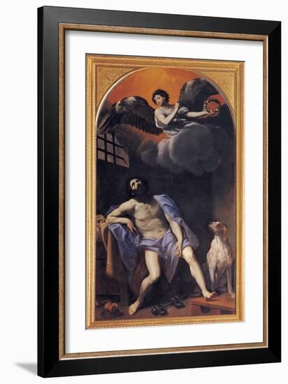 St Roch in Prison-Reni Guido-Framed Giclee Print