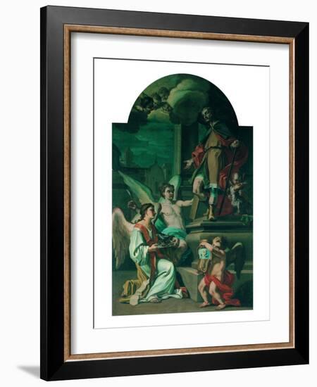 St Roch-Cesare Tallone-Framed Giclee Print