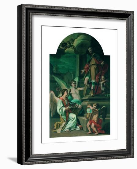 St Roch-Cesare Tallone-Framed Giclee Print