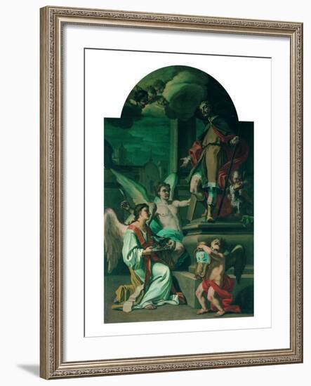 St Roch-Cesare Tallone-Framed Giclee Print