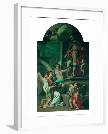 St Roch-Cesare Tallone-Framed Giclee Print