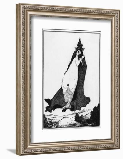 St Rose of Lima-Aubrey Beardsley-Framed Photographic Print