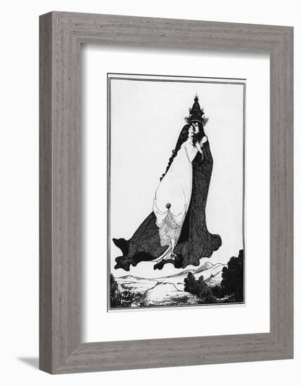 St Rose of Lima-Aubrey Beardsley-Framed Photographic Print