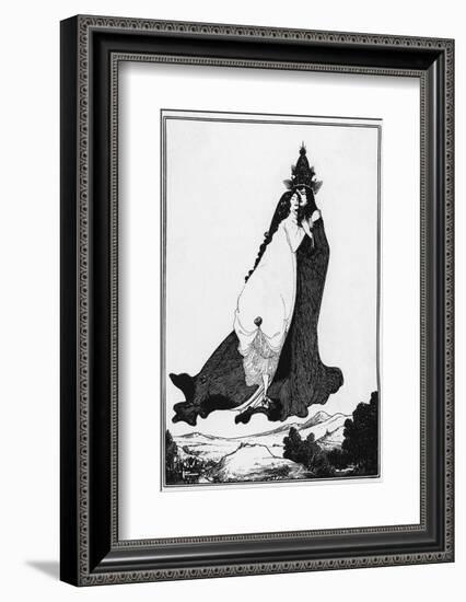 St Rose of Lima-Aubrey Beardsley-Framed Photographic Print