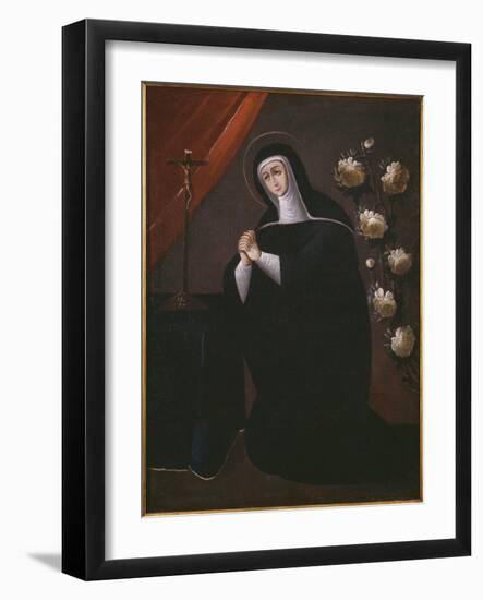 St. Rose of Lima-Spanish School-Framed Giclee Print