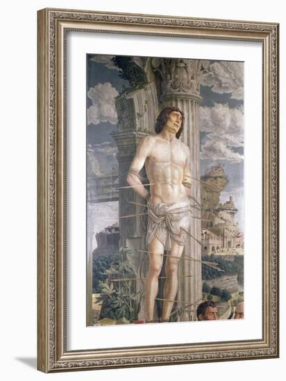 St. Sebastian, 1481-Andrea Mantegna-Framed Giclee Print