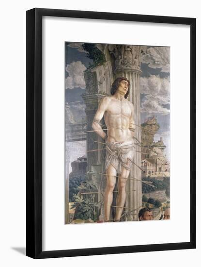 St. Sebastian, 1481-Andrea Mantegna-Framed Giclee Print