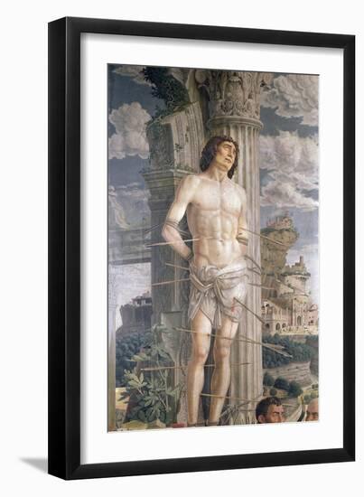 St. Sebastian, 1481-Andrea Mantegna-Framed Giclee Print