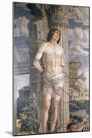 St. Sebastian, 1481-Andrea Mantegna-Mounted Giclee Print