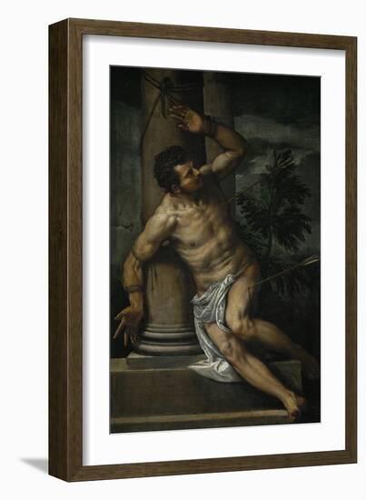 St. Sebastian, 1565-Paolo Veronese-Framed Giclee Print