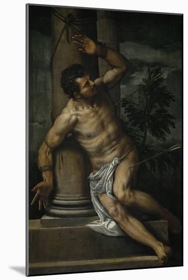 St. Sebastian, 1565-Paolo Veronese-Mounted Giclee Print