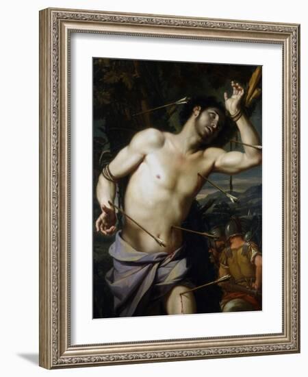 St Sebastian 17th Century-Perugino-Framed Giclee Print