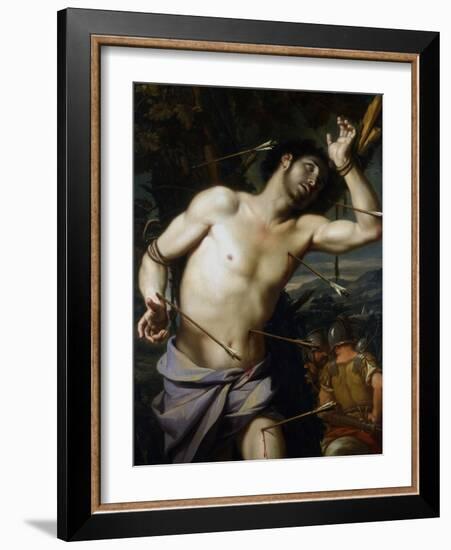 St Sebastian 17th Century-Perugino-Framed Giclee Print