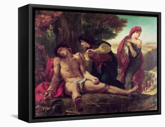 St. Sebastian, 1836-Eugene Delacroix-Framed Premier Image Canvas