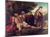 St. Sebastian, 1836-Eugene Delacroix-Mounted Giclee Print