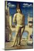 St. Sebastian, about 1475/76-Antonello da Messina-Mounted Giclee Print