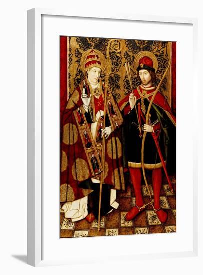 St. Sebastian and Fabian-Pablo Vergos-Framed Giclee Print