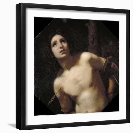 St Sebastian, C1630-Francesco Furini-Framed Giclee Print