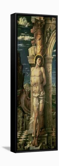 St. Sebastian, circa 1459-Andrea Mantegna-Framed Premier Image Canvas