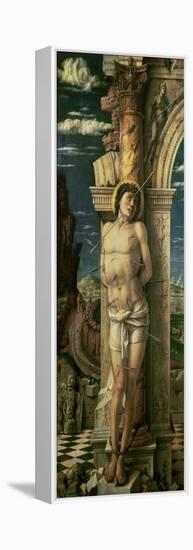 St. Sebastian, circa 1459-Andrea Mantegna-Framed Premier Image Canvas