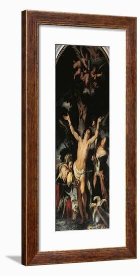 St Sebastian Cured by the Holy Women, 1581-1644-Bernardo Strozzi-Framed Giclee Print
