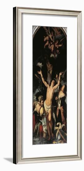 St Sebastian Cured by the Holy Women, 1581-1644-Bernardo Strozzi-Framed Giclee Print